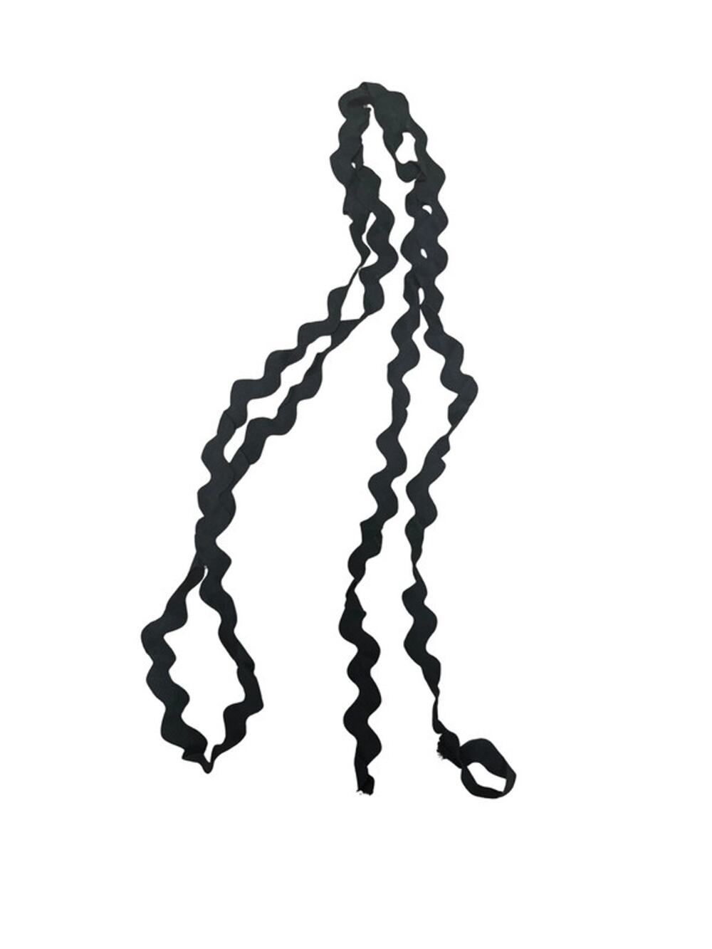 3 3/4 Yds Black Ric Rac 3/4” Wide